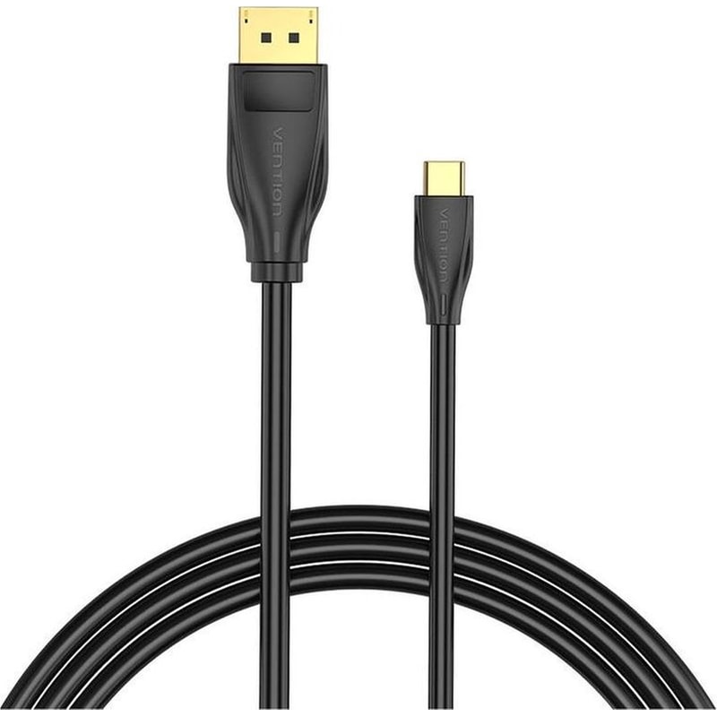 VENTION Καλώδιο Vention USB-C σε DisplayPort 1.4 2m 8K 60hz/4K 120hz - Μαύρο