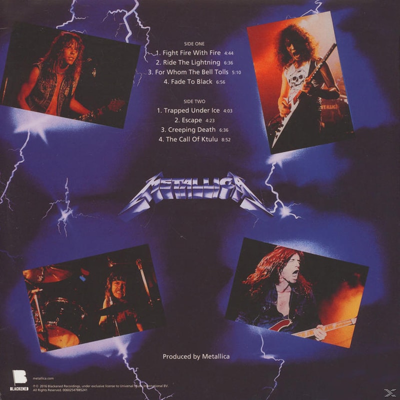 Ride The Lightning (Remastered 2016)