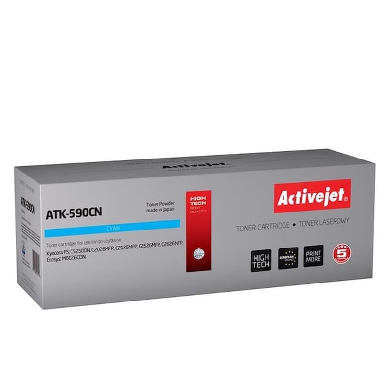 ACTIVEJET Toner Συμβατό Activejet Atk-590cn For Kyocera Tk-590c