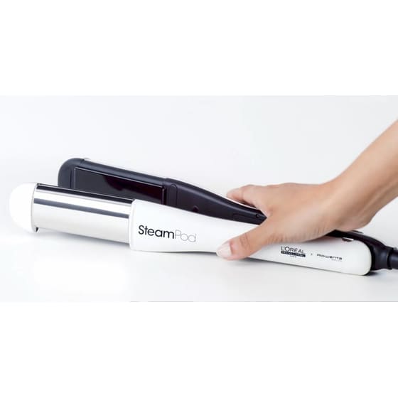 Ισιωτικό Μαλλιών L'OREAL PROFESSIONNEL με Ατμό 154 W Steampod 4.0 Λευκό image 1