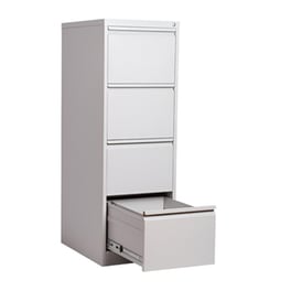 Συρταριέρα Γραφείου NextDeco από Μέταλλο 62x46x133.1 cm - Γκρι