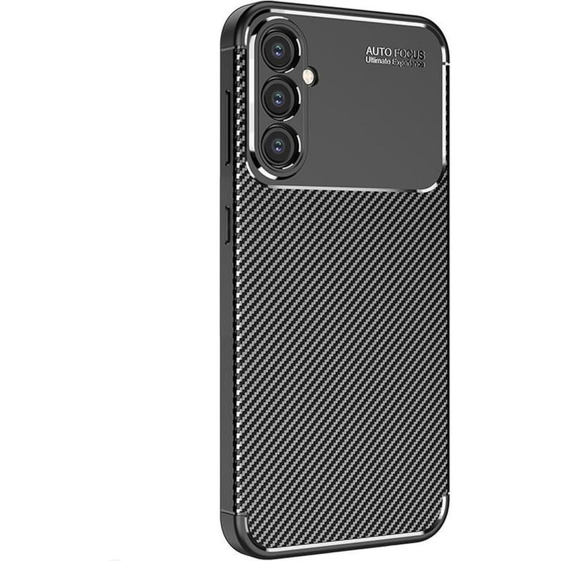 Θήκη Samsung Galaxy A35 5G - Ancus AutoFocus Carbon Fiber - Black