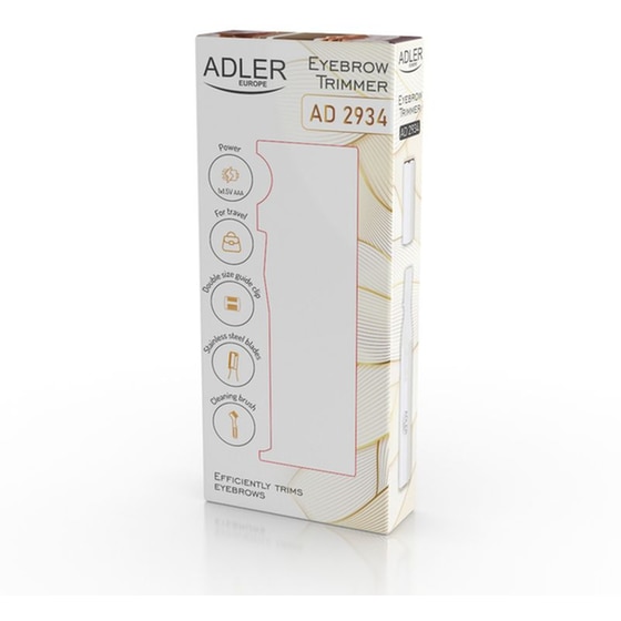 ADLER Trimmer Φρυδιών με Μπαταρία Λευκό image 5