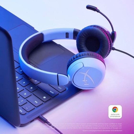 Hyperx Cloud Mini Gaming Ενσύρματα Ακουστικά - Λιλά image 6