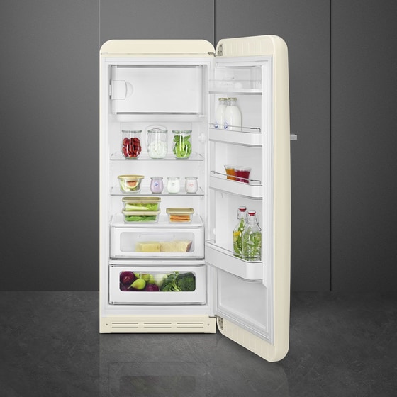 SMEG FAB28RCR6 270 Lt Cream Ψυγείο Μονόπορτο image 2