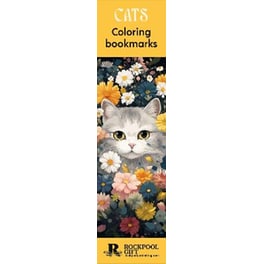 Cats Coloring Bookmarks