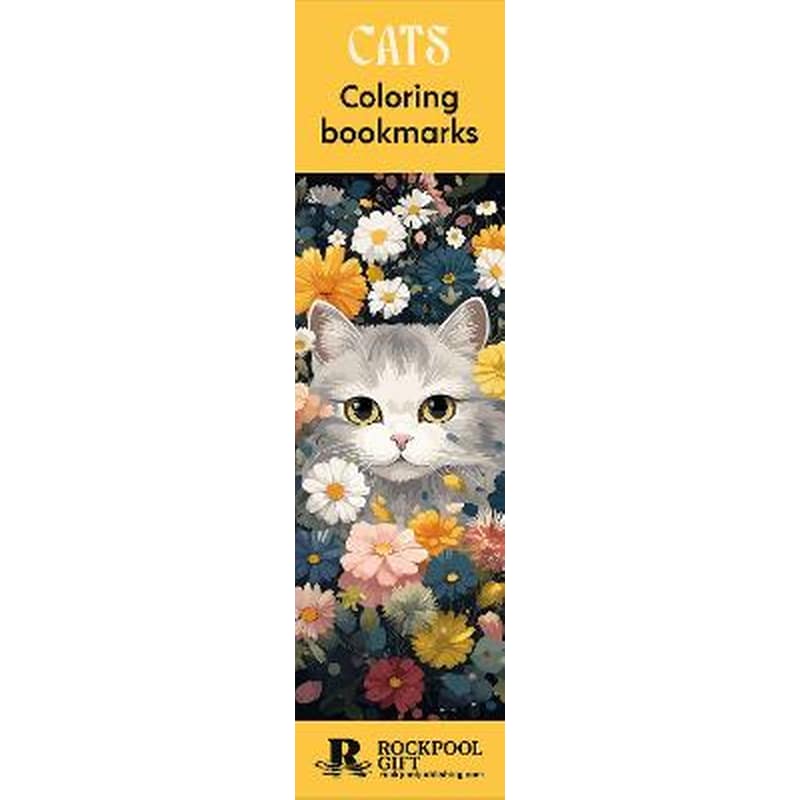 Cats Coloring Bookmarks