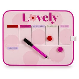 Πινακάκι Μαγνητικό Posh+Pop Εβδομαδιαίο Lovely