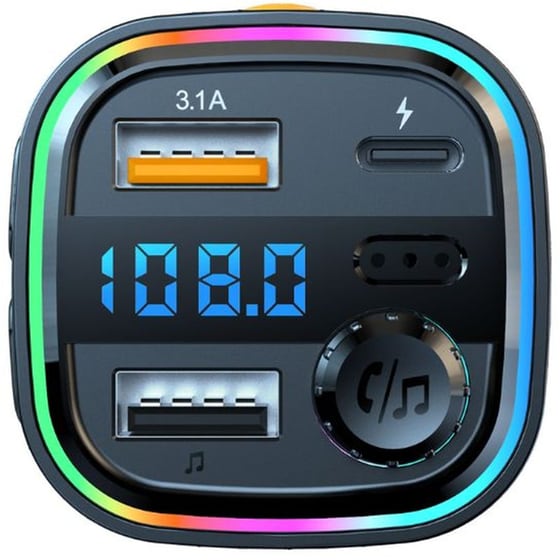 FM Transmitter Akai FMT-26BT - Μαύρο image 2