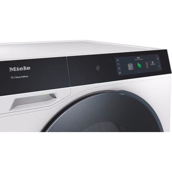 MIELE TQ1000WP 9 kg  με Αντλία Θερμότητας Λευκό με WiFi Στεγνωτήριο Ρούχων image 1