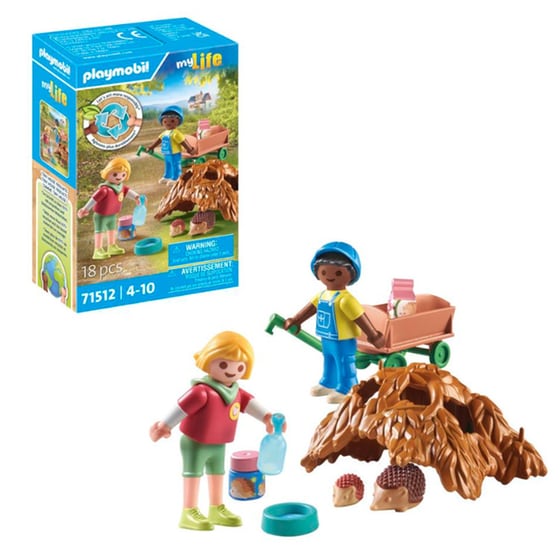 PLAYMOBIL® My Life Φροντίζοντας τους σκαντζόχοιρους (71512) image 1