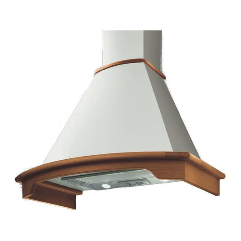 ELICA CORALINE WH/A/60 T.GREZZO 60 cm Απορροφητήρας Καμινάδα - Τζάκι