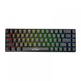 Fifine GK1 Gaming Μηχανικό Ενσύρματο Πληκτρολόγιο RGB Μαύρο (US)