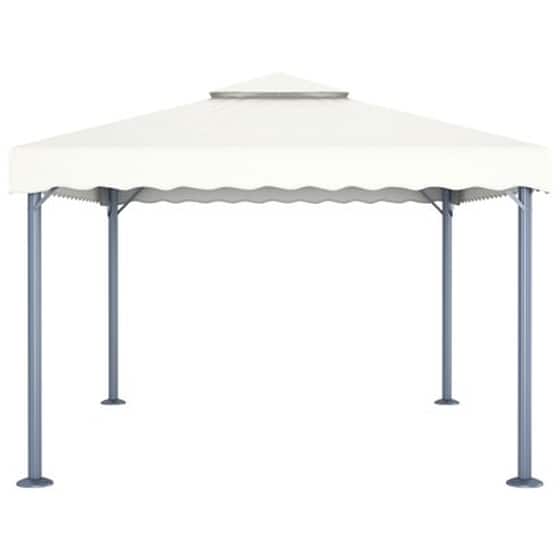 Κιόσκι Vidaxl Αλουμίνιο 400x300cm - Κρεμ image 2