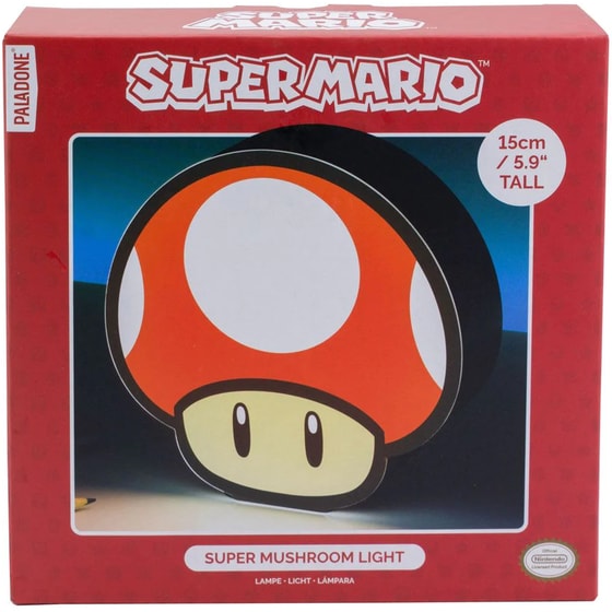 Φωτιστικό Paladone Super Mushroom Box Light image 2