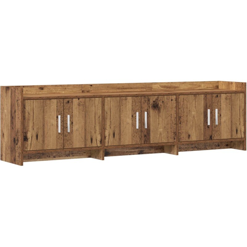 Έπιπλο Τηλεόρασης VidaXL 168 x 33 x 47 cm - Παλαιωμένο Ξύλο