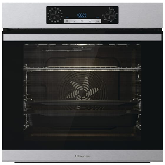 HISENSE BSA65226AX & E6432X 77 Lt Eντοιχιζόμενο Σετ Φούρνος και Εστία Inox image 2