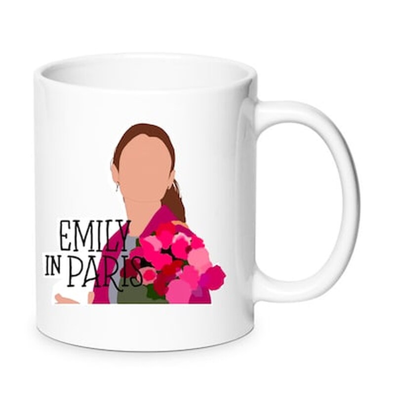 OEM Κούπα Emily in Paris No2 Κεραμική 330 ml - Λευκό