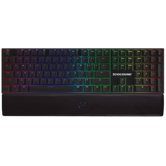 Zeroground KB-3200G Tonado Gaming Μηχανικό Ενσύρματο Πληκτρολόγιο με Outemu Red διακόπτες και RGB φωτισμό (US) image 0