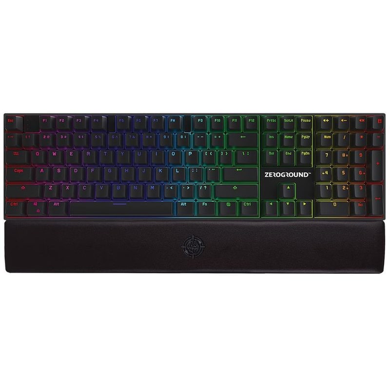 ZEROGROUND Zeroground KB-3200G Tonado Gaming Μηχανικό Ενσύρματο Πληκτρολόγιο με Outemu Red διακόπτες και RGB φωτισμό (US)