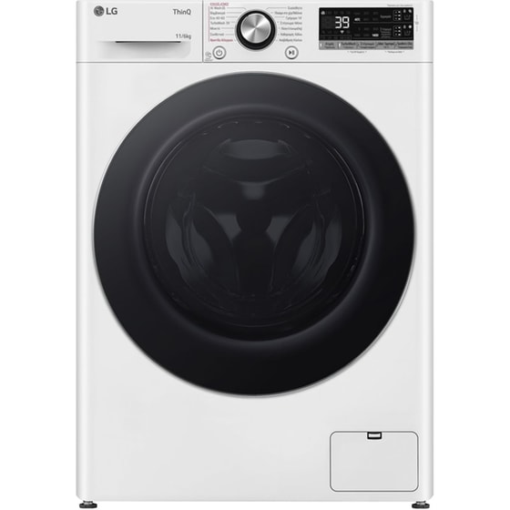 LG D4R7511TSWC 11kg/6kg 1.400 Στροφές Λευκό Πλυντήριο Στεγνωτήριο Ρούχων image 0