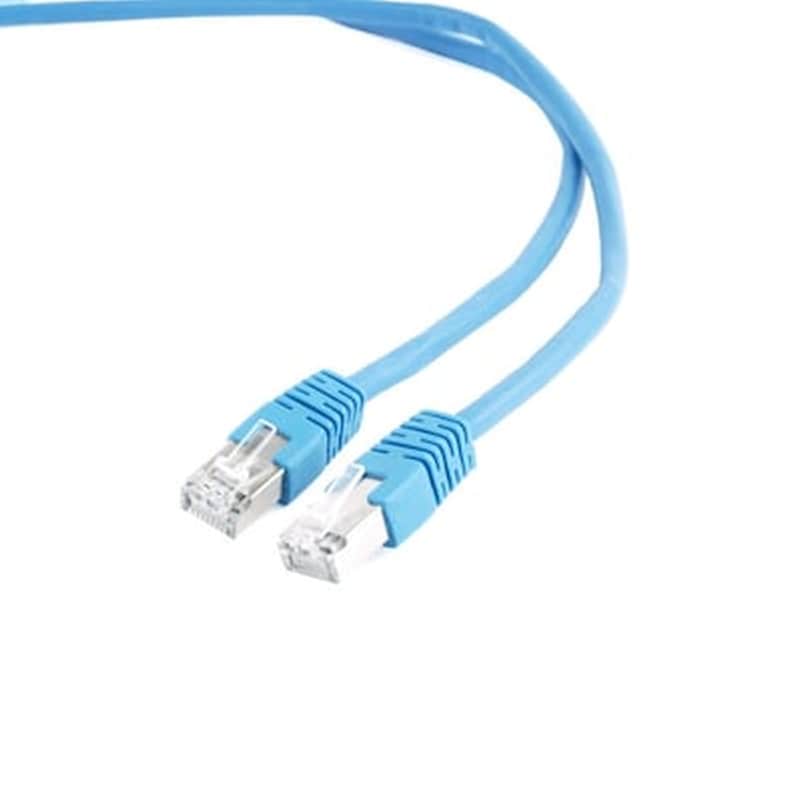 Καλώδιο Cablexpert Cat.6 F/FTP 0.5m Μπλε