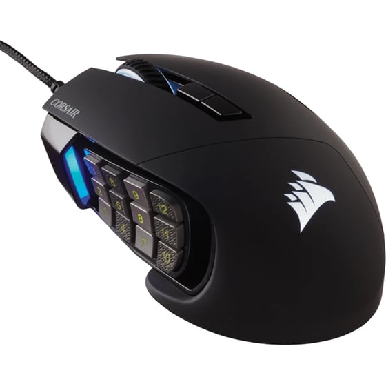 Corsair Scimitar RGB Elite Gaming Ενσύρματο Ποντίκι 18000 DPI Μαύρο image 0