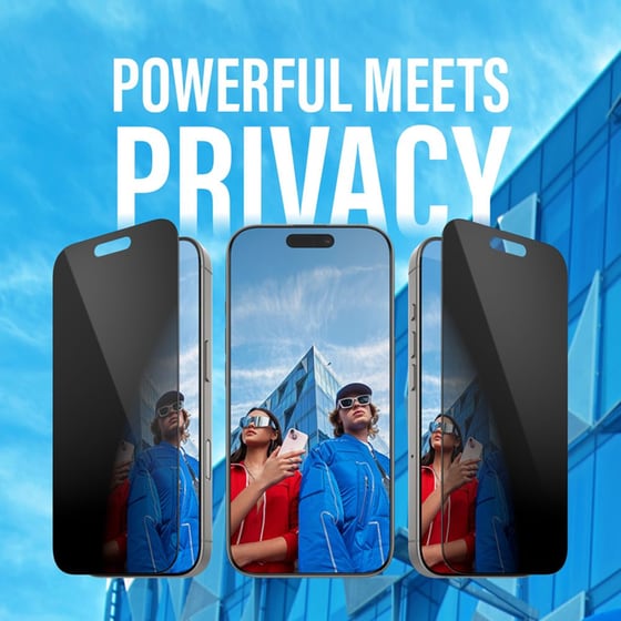 Προστατευτικό οθόνης Apple iPhone 16 Pro - PanzerGlass Privacy Screen Protection image 5