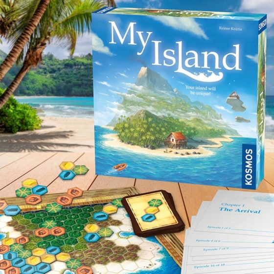 My Island Bord Game English Edition, 2-4 Players, 10+ Y.o image 1