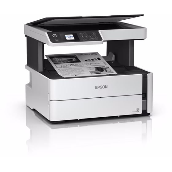 Epson EcoTank M2170 Ασπρόμαυρο Πολυμηχάνημα Inkjet A4 με WiFI, Ethernet, Duplex Print (C11CH43402) image 3