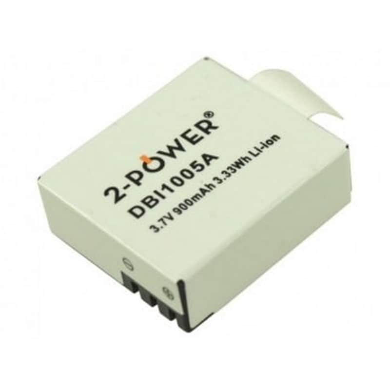 2-POWER Digital Camera Battery 3.7v 900mah Qumox Sj4000 Action Camera Κ.α. (dbi1005a)