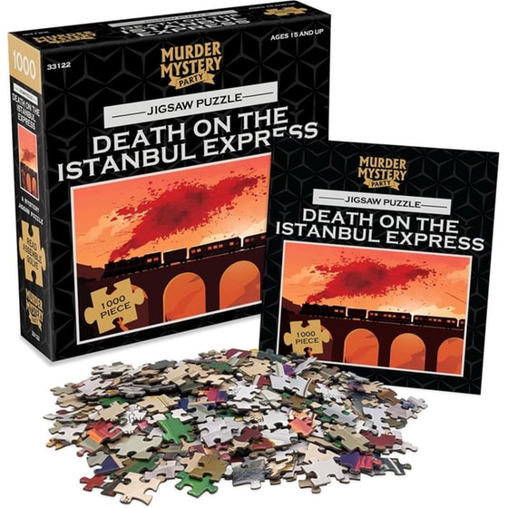 Παζλ University Games Murder Mystery Party - Death on The Istanbul Express (1000 Κομμάτια) image 0