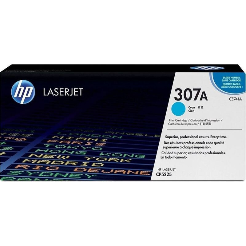 Toner HP 307A CE741A - Cyan