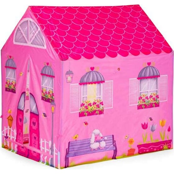 Παιδική Σκηνή Aria Trade Σχήμα Σπιτάκι Με Τούνελ image 5
