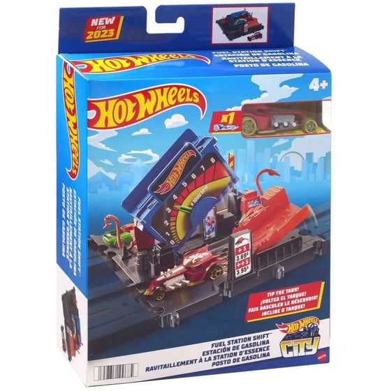 Hot Wheels City Μίνι Πίστες - Fuel Station Shift image 0
