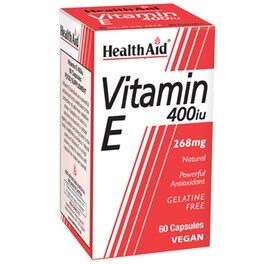 Health Aid Vitamin E 400IU - 60 κάψουλες