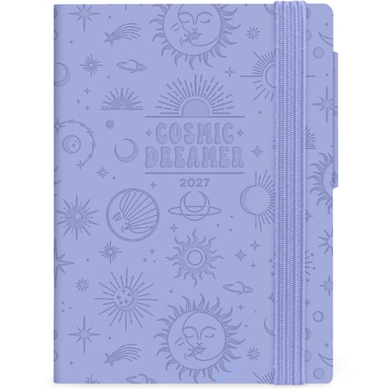 Ημερολόγιο Εβδομαδιαίο 2027 Legami 12M Mini Cosmic Lilac image 0