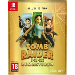 Tomb Raider I-II-III Remastered Deluxe Edition - Nintendo Switch