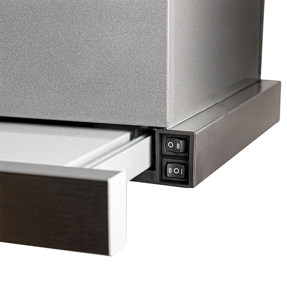 DAVOLINE GP PLUS GR-IX 060 59.8 cm Inox Απορροφητήρας Συρόμενος image 1