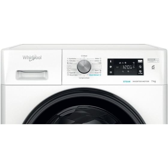 WHIRLPOOL FFB 7469 BV EE 7 kg 1.400 Στροφές Λευκό Πλυντήριο Ρούχων image 4