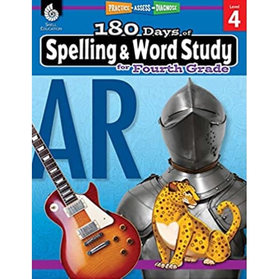 180 Days of Spelling and Word Study for Fourth Grade: Practice, Assess, Diagnose image 0