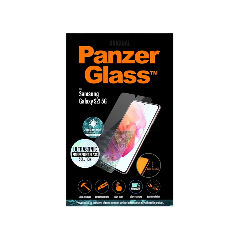 Προστασία Οθόνης Panzerglass - Samsung S21 Black PANZERGLASS