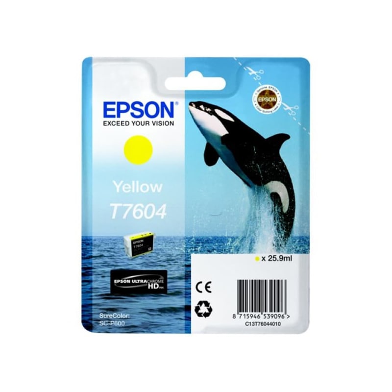 EPSON Epson T760440 Κίτρινο Μελάνι Εκτυπωτή C13T76044010