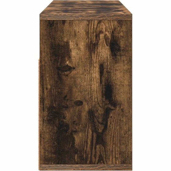 Έπιπλο Τηλεόρασης VidaXL με Συρτάρι 72 x 22,5 x 38 cm - Καπνιστή Δρυς image 6