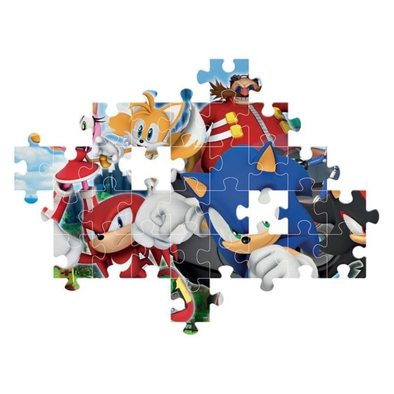 Παιδικό Παζλ Clementoni Super Color Sonic The Hedgehog (104 Κομμάτια) image 3