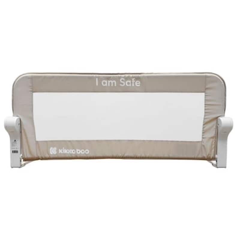 KIKKABOO Προστατευτική Μπάρα Κρεβατιού 150 Cm Bedrail I Am Safe Beige Kikkaboo 31003050011