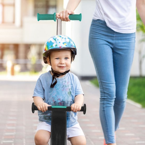Παιδικό Πατίνι Shoko Premium Πολυμορφικό 3 σε 1 με Λαβή Γονέα Tropical Mist image 6