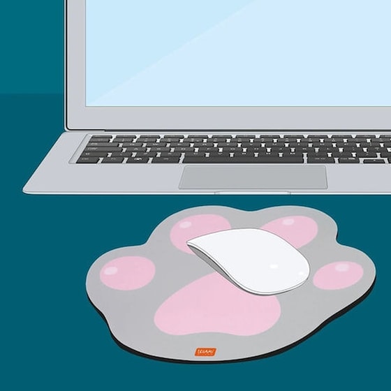Legami MOU0032 Gaming Mouse Pad Medium 196mm - Γκρι image 1