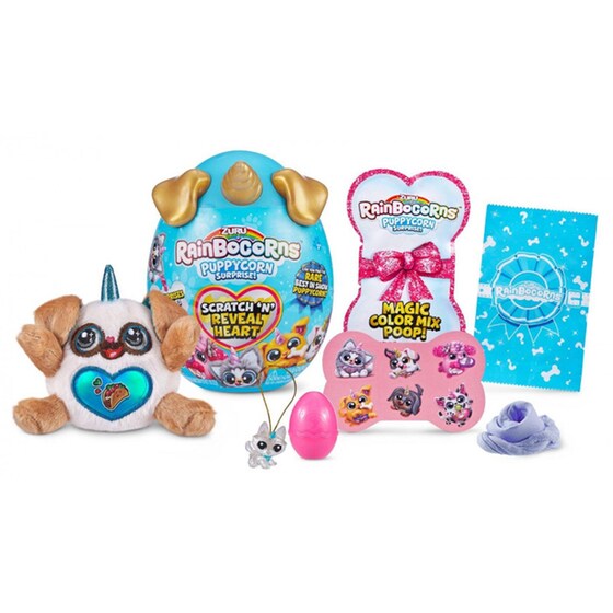 Λούτρινο ZURU Αυγό Rainbocorns Puppycorn Surprise Sparkle Heart Series 3  (36 cm) - Τυχαία Επιλογή Σχεδίου image 5