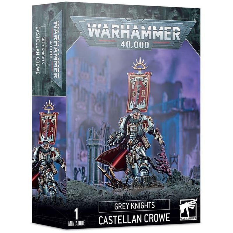 GAMES WORKSHOP Grey Knights: Castellan Crowe Warhammer 40k GAMES WORKSHOP